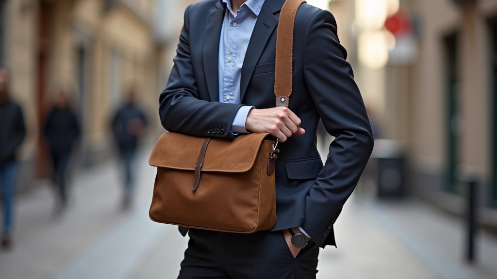 Crossbody bag lifestyle shot
